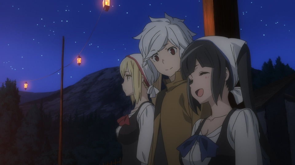 ダンジョンに出会いを求めるのは間違っているだろうかⅡ 第12話 女神と眷族（アイノウタ）